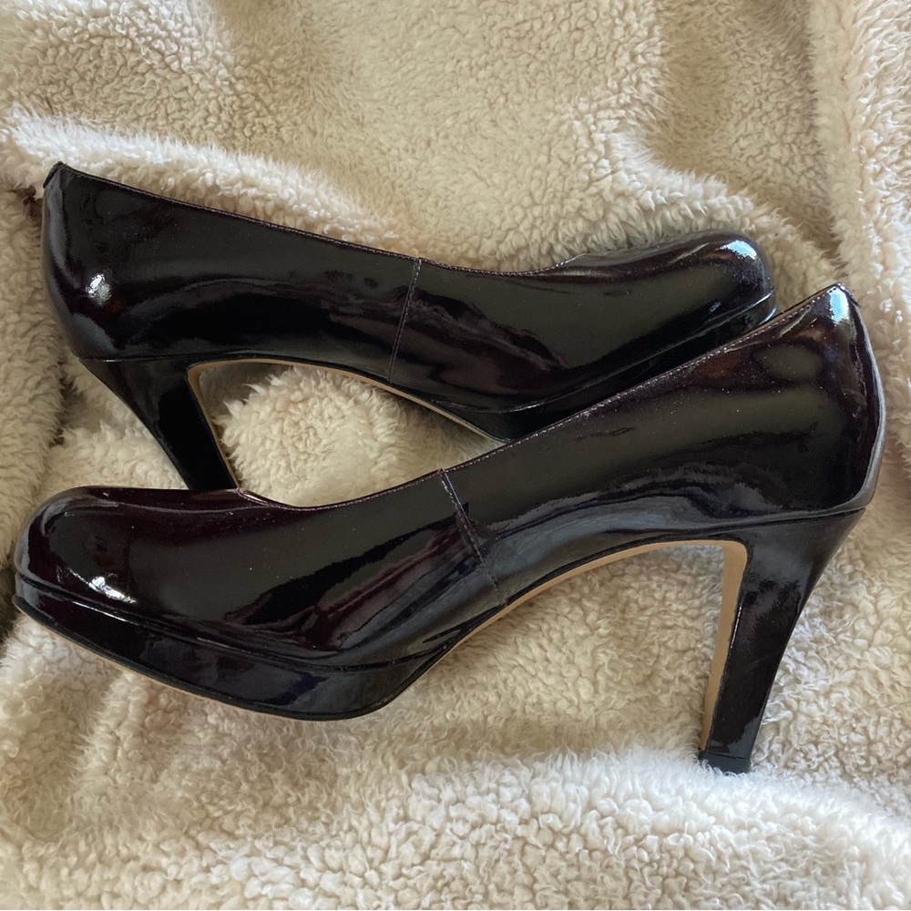 Clarks Delsie Bliss platform pumps